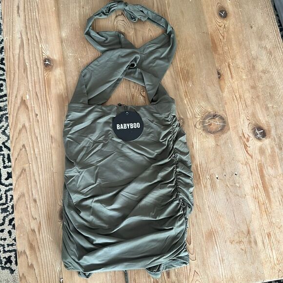 BABYBOO MARGARITA MINI DRESS - KHAKI NEW WITH TAGS - Picture 4 of 10